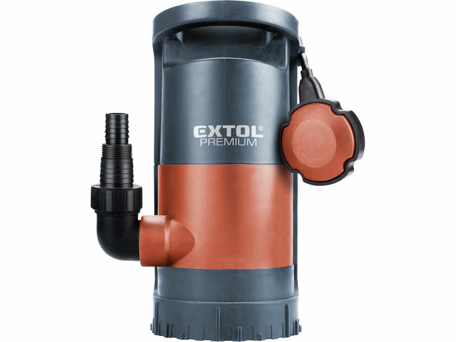 Szennyvíz búvárszivattyú 3 az 1-ben, 900 W, 13000 l/h