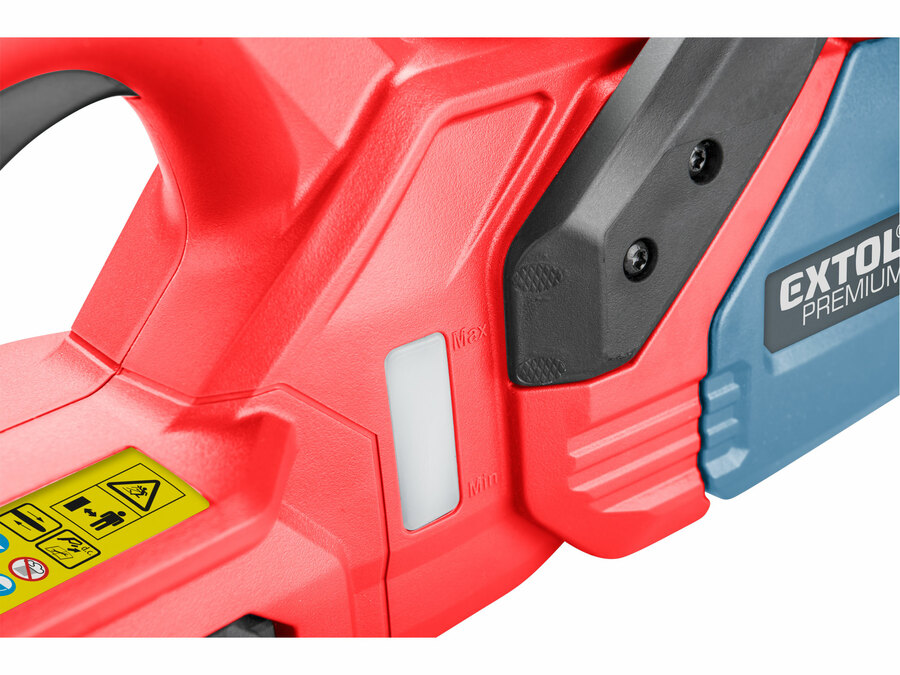 Akkus láncfűrész gép, Garden20V, 20V, AKKU és TÖLTŐ NÉLKÜL!, vezetőhossz 305mm, Oregon lánc és vezető