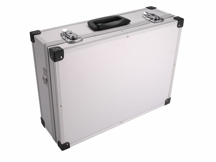 Szerszámtáska (koffer) alumínium; 460×330×155 mm